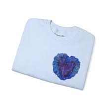 Load image into Gallery viewer, Heart On My Sleeve Unisex Heavy Blend™ Crewneck Sweatshirt
