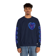 Load image into Gallery viewer, Heart On My Sleeve Unisex Heavy Blend™ Crewneck Sweatshirt
