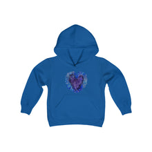 Cargar imagen en el visor de la galería, Open Heart - Youth Heavy Blend Hooded Sweatshirt