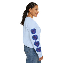 Load image into Gallery viewer, Heart On My Sleeve Unisex Heavy Blend™ Crewneck Sweatshirt
