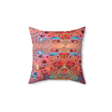 Load image into Gallery viewer, In Living Color - Faux Suede Square Pillow
